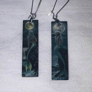Mermaid earrings